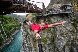 Extreme Bungy Jumping with Cliff Jump Shenanigans! Play On in New Zealand! 4K!