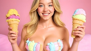 Sydney Sweeney Has Great Ice Cream - Baskin Robbins Advert Outrage AI Parody Song