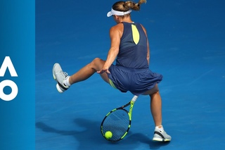 Magdalena Rybarikova v Caroline Wozniacki match highlights (4R) | Australian Open 2018