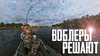 ЗЛАЯ РЫБАЛКА на ВОБЛЕРЫ в траве и корягах!!! Воблеры LureMax!!!