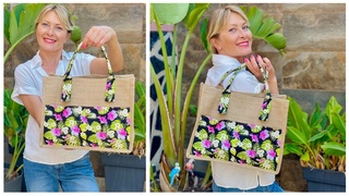 CMO COSER BOLSA DE YUTE EN DISEO CLSICO / Truco de Costura