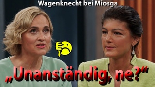 Wie die Fragen der ARD im Verhr mit Sahra Wagenknecht zeigen, worum es den R geht