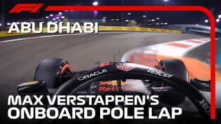 Max Verstappen’s Pole Lap | 2021 Abu Dhabi Grand Prix | Pirelli