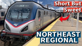 Amtrak Northeast Regional: NYC to New Haven Train Travel Adventure!