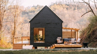 Tiny BNB: Sleek & Scandinavian Cozy Cabins