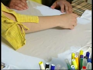 РИСУНОК НА ФУТБОЛКЕ СВОИМИ РУКАМИ