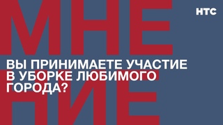 Мнение: Вы принимаете участие в уборке любимого города