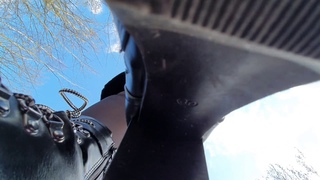 Giantess Trampling YOU With Winter Ankle High Heel Boots || PREVIEW