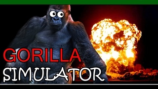 Gorilla Simulator | PLANET OF THE APES: DERP EDITION! | Indie Gameplay w/ facecam