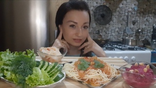 MUKBANGКак Снять Стресс#мукбанг#неасмр#обжор#