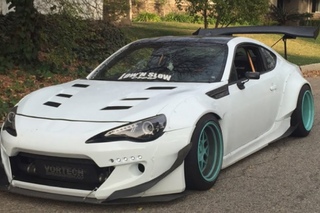 Staycrushing Vortech Supercharged Rocket Bunny FRS Straight Piped