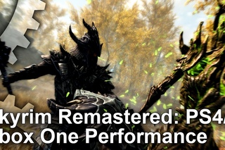 Skyrim Remastered PS4 vs Xbox One Gameplay Frame-Rate Test