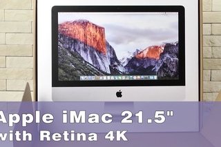 Apple iMac 21.5“ (2015) with Retina 4K: unpacking