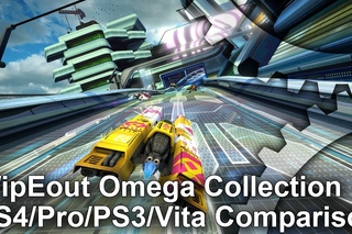 Сборник WipEout Omega — PS4 vs PS4 Pro vs PS Vita vs PS3