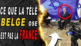 Ce que la tv BELGE ose et pas la FRANCE, NETANYHOU ment en direct sur CNEWS