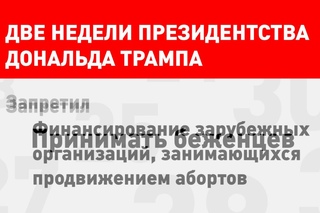 Две недели Дональда Трампа