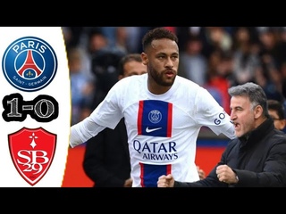 PSG Vs Brest 1-0 - Extended Highlights & All Goals 2022 HD