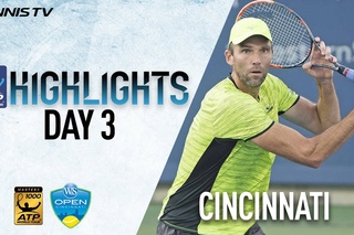 CINCINNATI. Обзор мужских матчей третьего игрового дня
