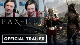 Pax Dei Трейлер и реакция на русском | Мир Божий новая RPG Official Reveal Trailer