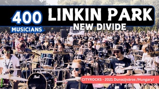 𝗟𝗜𝗡𝗞𝗜𝗡 𝗣𝗔𝗥𝗞 - 𝗡𝗘𝗪 𝗗𝗜𝗩𝗜𝗗𝗘 - 𝟰𝟬𝟬 𝗺𝘂𝘀𝗶𝗰𝗶𝗮𝗻𝘀 &Taiko’s -  The biggest rock flashmob in Central Europe