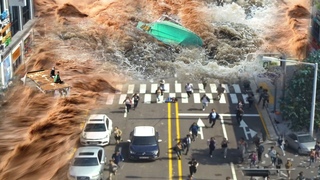 JUST LIKE TSUNAMI! Floods ravage cities in Mallorca and Menorca, Spain.