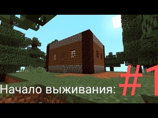 Начало выживания: #1. ЛетсПлей №1