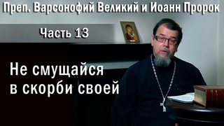 13. Не смущайся в скорби своей  |  о. Константин Корепанов  в передаче Читаем Добротолюбие