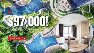 Pool view studio for sale  Ideo O2 Bangna, Bangkok, Thailand