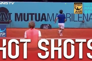 Hot Shot: Cuevas Hits Sensational No Look Winner At Madrid 2017