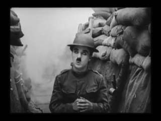 Carlitos nas Trincheiras, Ombros, Armas (1918) - Legendado