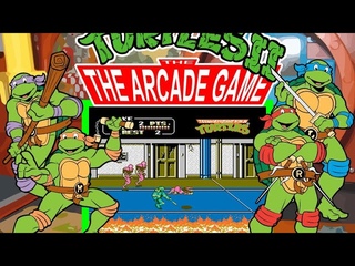 Teenage mutant ninja Turtles  arcаda Полное прохождение