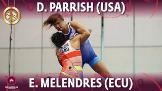 Dominique Parrish (USA) vs Luisa Valverde Melendres (ECU) - Final // Pan-American Championships 2022