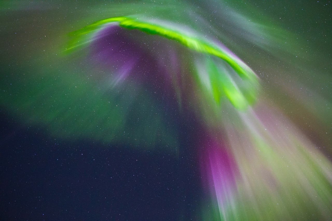 Почему Северные сияния разноцветные?