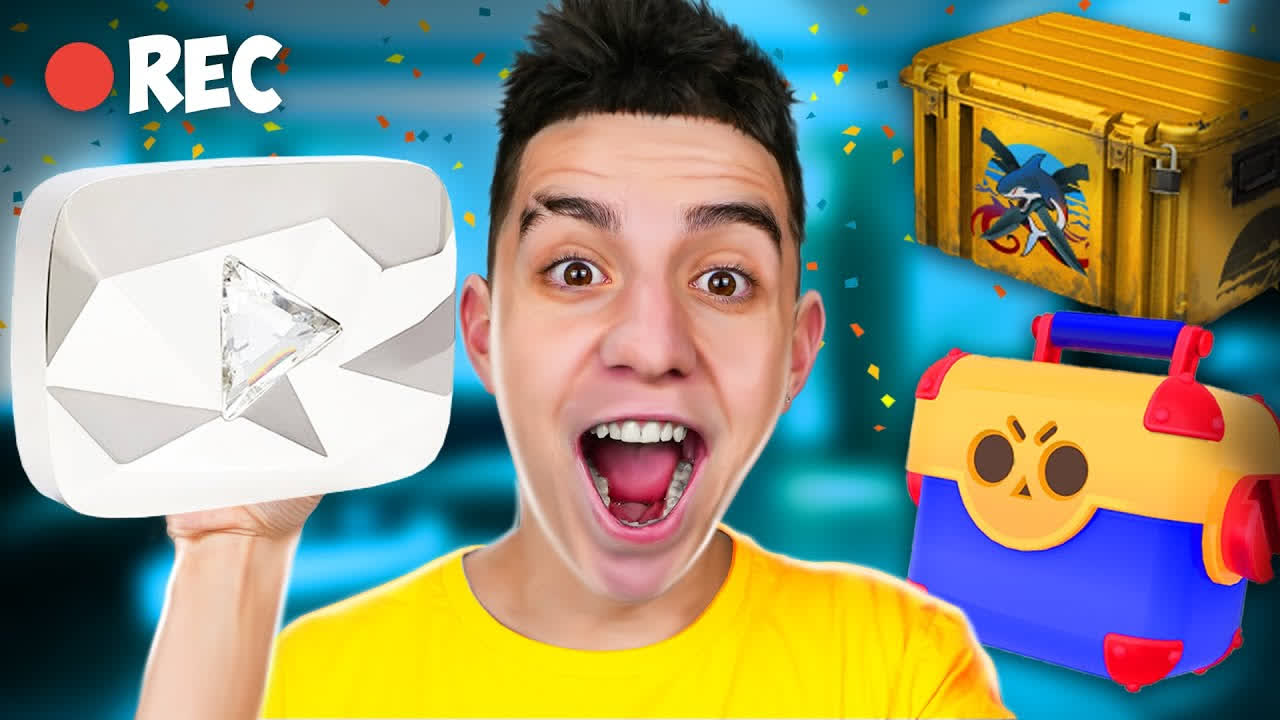 ГЛЕНТ - ОТКРЫТИЕ КЕЙСОВ в КС ГО и BRAWL STARS ! СТРИМ ГЛЕНТА на 10 000 000 !!!