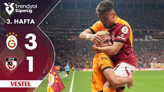 Vestel | Galatasaray (3-1) Gaziantep FK - Highlights/zet | Trendyol Sper Lig - 2024/25