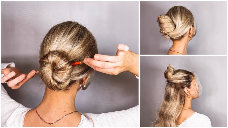 Прическа с палочками на короткие волосы. Пучок с палочками для волос. Простые прически на средние волосы без шпилек. Пучки с китайскими палочками для волос. Закалываем волосы китайской палочкой.