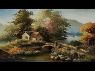 How I Paint Landscape Just By 4 Colors Oil Painting Landscape Step By Step 51 By Yasser Fayad