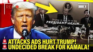 Trump Gets BAD NEWS as Attack Ads MOVE Undecided Voters