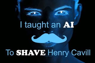 I taught an AI to shave Henry Cavill’s mustache