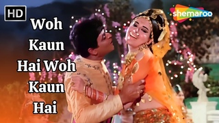 Woh Kaun Hai Woh Kaun Hai | Anjaana (1969) | Rajendra Kumar, Babita | Mukesh & Lata Mangeshkar
