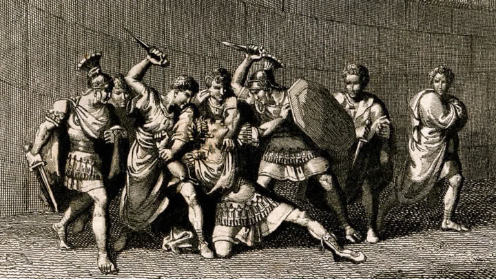 римский император убитый братом