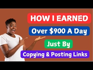 How I Earn $950 a Day Just by Copying & Pasting Links! #CopyAndPaste #EasyMoney #PassiveIncome