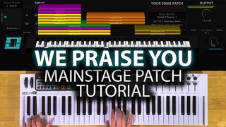 We Praise You MainStage patch keyboard tutorial- Matt Redman