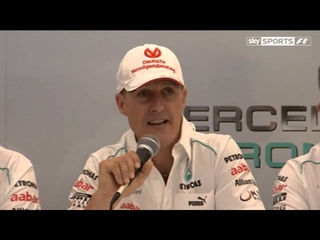 Michael Schumacher announces retirement