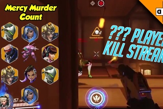Overwatch FUNNY & WTF Moments #5 - INSANE MERCY RAMPAGE - Highlights Montage