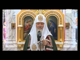 Слово Святейшего Патриарха Кирилла в Неделю 5-ю Великого поста после Литургии в Троицком храме